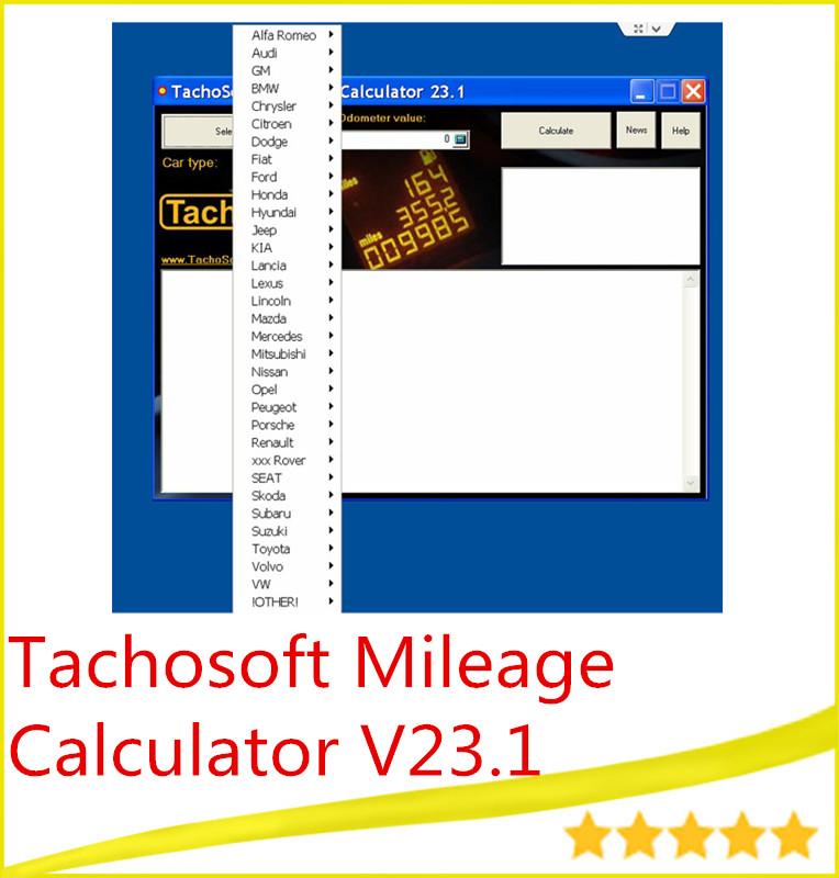 tachosoft mileage calculator